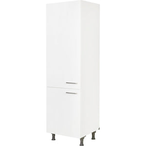 nobilia Hochschrank G123-1 in Weiß für Kühl-Gefrierkombination, 2 Türen, links