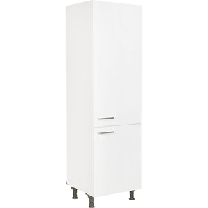 nobilia Hochschrank G123-1 in 332 Alpinweiß für Kühl-Gefrierkombination, rechts