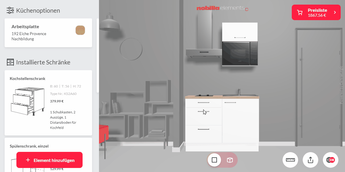 nobilia Küchenplaner Küche online konfigurieren