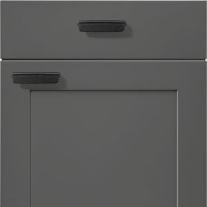 nobilia Küchen Frontüren Muster, Frontmuster - 497 Nordic Lack Schiefergrau matt 786 Möbelfront