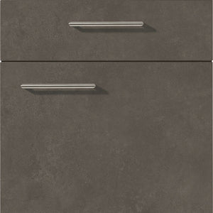 nobilia Küchen Frontüren Muster, Frontmuster - 371 Riva Beton Terragrau Nachbildung 839 Möbelfront