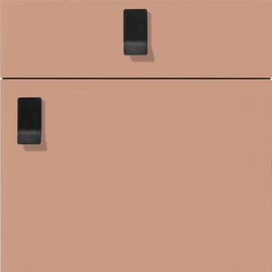 nobilia Küchen Frontüren Muster, Frontmuster - 357 Senso Lack Koralle Premium matt 492 Möbelfront