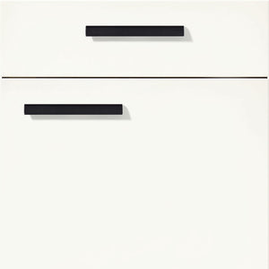 nobilia Küchen Frontüren Muster, Frontmuster - 187 Softline Alpinweiß Perfect matt 507 Möbelfront