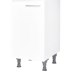 nobilia Spülen-Unterschrank SPUD45 Alpinweiß, 45cm breit, links