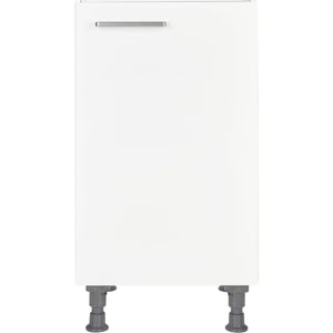 nobilia Spülenschrank-Unterschrank SPUD45 Alpinweiß 45cm rechts