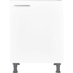 nobilia Spülenschrank-Unterschrank SPUD60 Alpinweiß 60cm, rechts