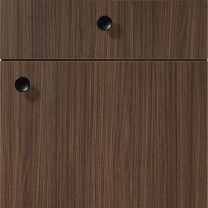 nobilia Küchen Frontüren Muster, Frontmuster - 382 Structura Nussbaum Milano Nachbildung 407 Möbelfront