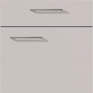 nobilia Küchen Frontüren Muster, Frontmuster - 317 Touch Lacklaminat Seidengrau supermatt 338 Möbelfront