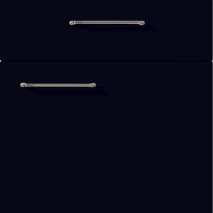 nobilia Küchen Frontüren Muster, Frontmuster - 317 Touch Lacklaminat Schwarz supermatt 340 Möbelfront