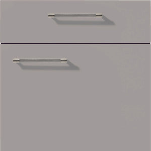 nobilia Küchen Frontüren Muster, Frontmuster - 317 Touch Lacklaminat Steingrau supermatt 341 Möbelfront