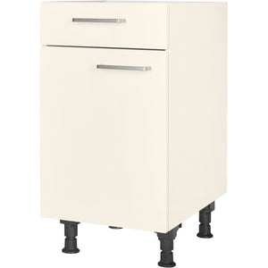 nobilia Unterschrank US45 45 cm Beige Magnolia super matt 336 Touch 317