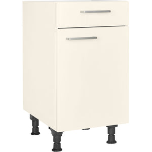 nobilia Unterschrank US45 45 cm Beige Magnolia super matt 336 Touch 317