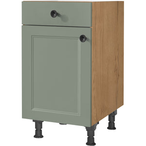 nobilia Unterschrank US45 45 cm Schilf Grün matt 776 Cascada 684