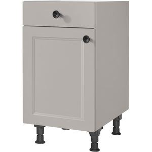 nobilia Unterschrank US45 45 cm Stein Grau Matt 772 Cascada 684