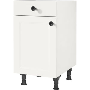 nobilia Unterschrank US45 45 cm Weiss Matt 774 Cascada 684