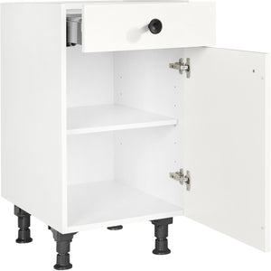 nobilia Unterschrank US45 45 cm Weiss Matt 774 Cascada 684