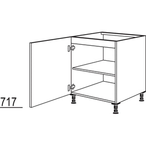 nobilia Kochstellenschrank Unterschrank für autarkes Kochfeld KD60 weiß 31066-top-shelf.de