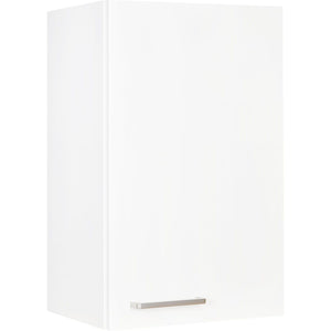 nobilia Wandschrank W45-1 in Frontfarbe weiß supermatt Anschlag, rechts