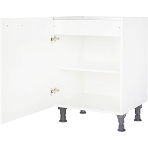 nobilia elements Kochstellenschrank KD60 für autarkes Kochfeld, 1 Einlegeboden, 60cm weiß_links