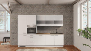 nobilia küche Mannheim 300 cm online kaufen Eiche Provence Küchenblock