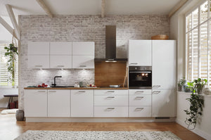 Set aus nobilia Unterschrank 90cm & Leonard autark Glaskeramik-Kochfeld LAS6001F