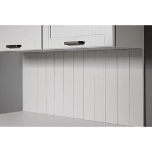 Nobilia Nischenwandverkleidung Landhaus- furniert für Nische unter Wandschränken NVH52 9192