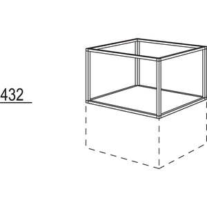 Nobilia XL-Unterschrankregal Smartcube URSC60-43 43616