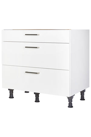 Set aus nobilia Unterschrank 90cm & Leonard autark Glaskeramik-Kochfeld LAS6001F