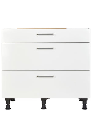 Set aus nobilia Unterschrank 90cm & Leonard autark Glaskeramik-Kochfeld LAS6001F