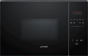 Junker Einbau-Mikrowelle JP 4119260 800 Watt und 20 Liter Garraum in schwarz Elektrogeräte Junker