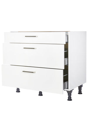 Set aus nobilia Unterschrank 90cm & Leonard autark Glaskeramik-Kochfeld LAS6001F Küchenschrank-E-Gerät-Kombi nobilia