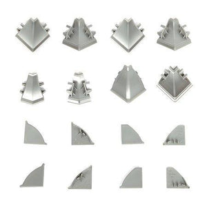 Wandabschluss-profil Zubehörbeutel Endstücke, Innen- und Außenecken WAPN-Z nobilia Zubehör nobilia