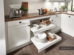 nobilia Winkelküche Eckküche York 901 Echtholz Seidengrau lackiert 360x250+120cm konfigurierbar mit E-Geräten