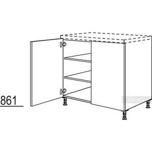 nobilia Maxi-Unterschrank UD100-M 100 cm