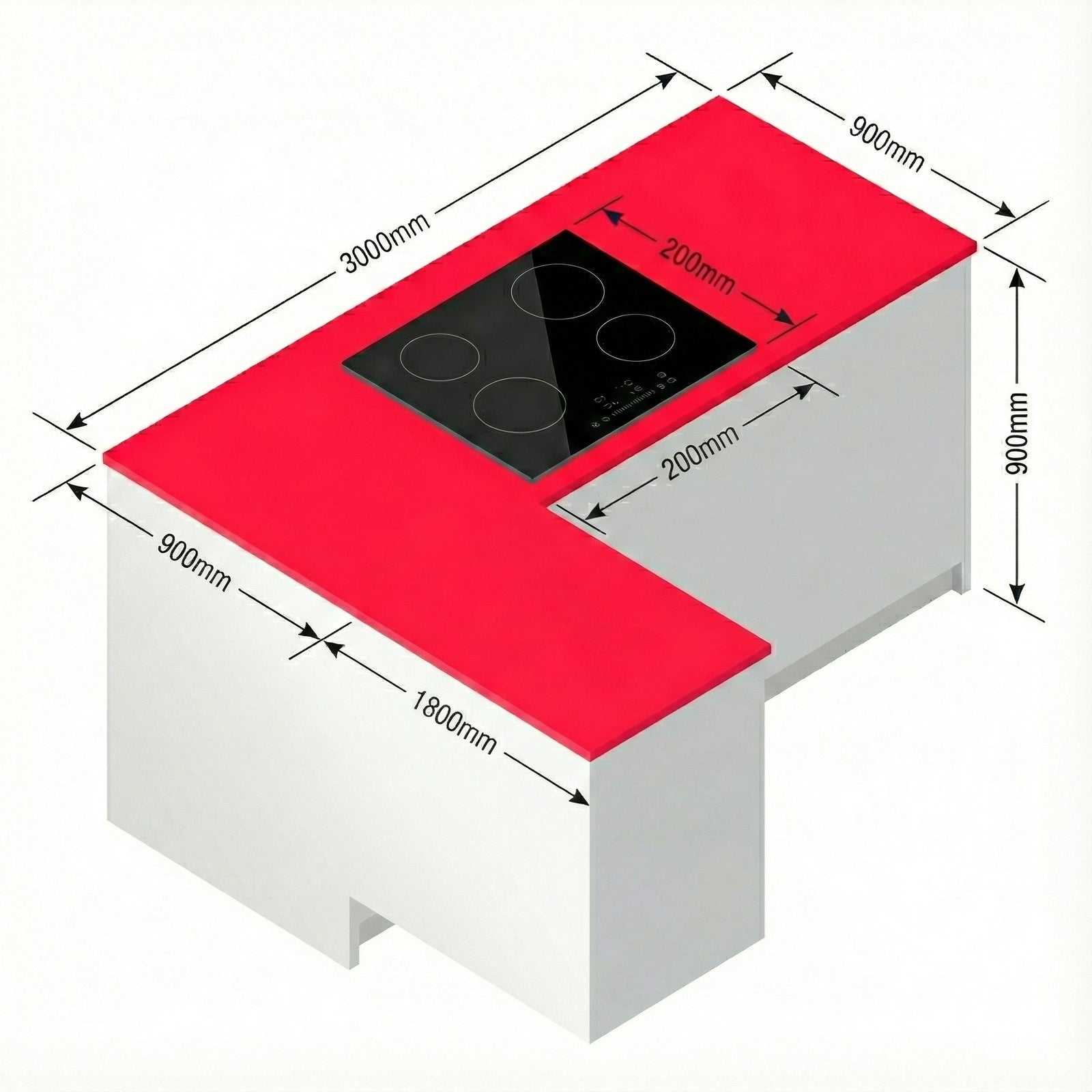 Arbeitsplatten Konfigurator