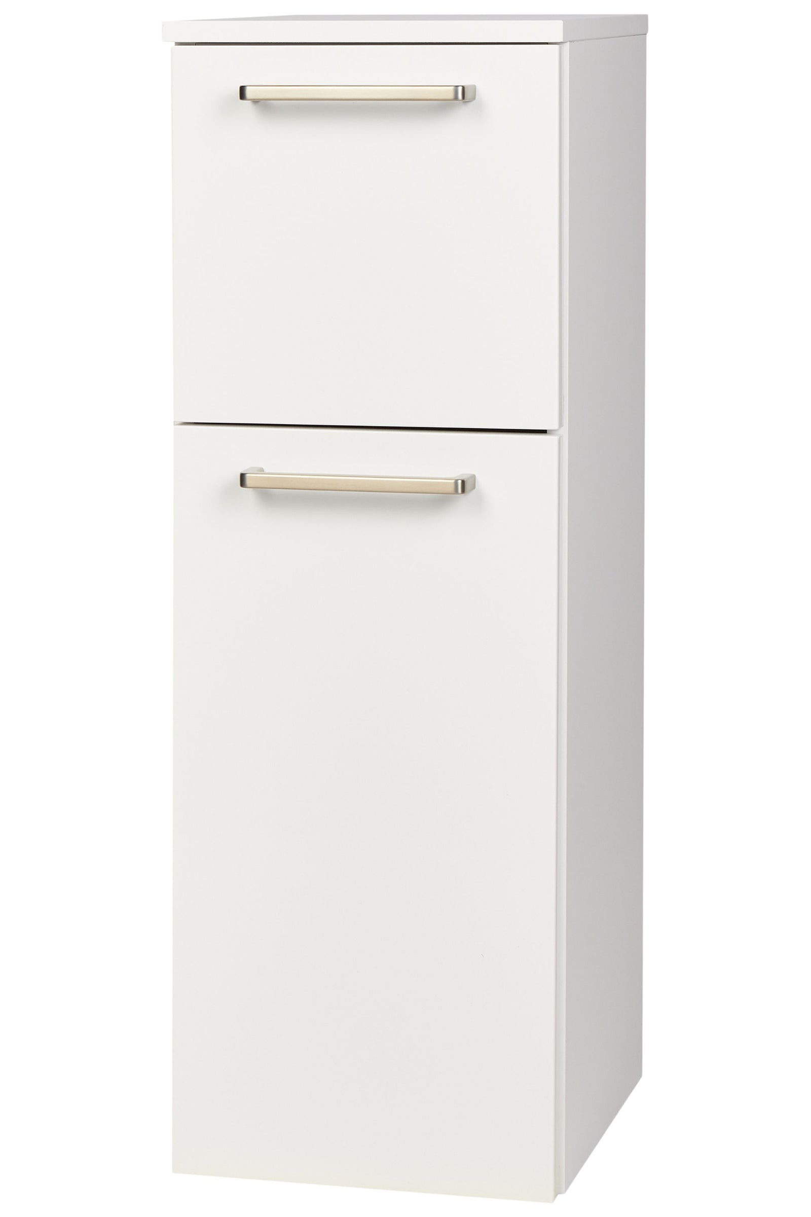 nobilia buffet de salle de bain armoire moyenne 1 tiroir + porte 30 cm x 86 cm blanc alwin