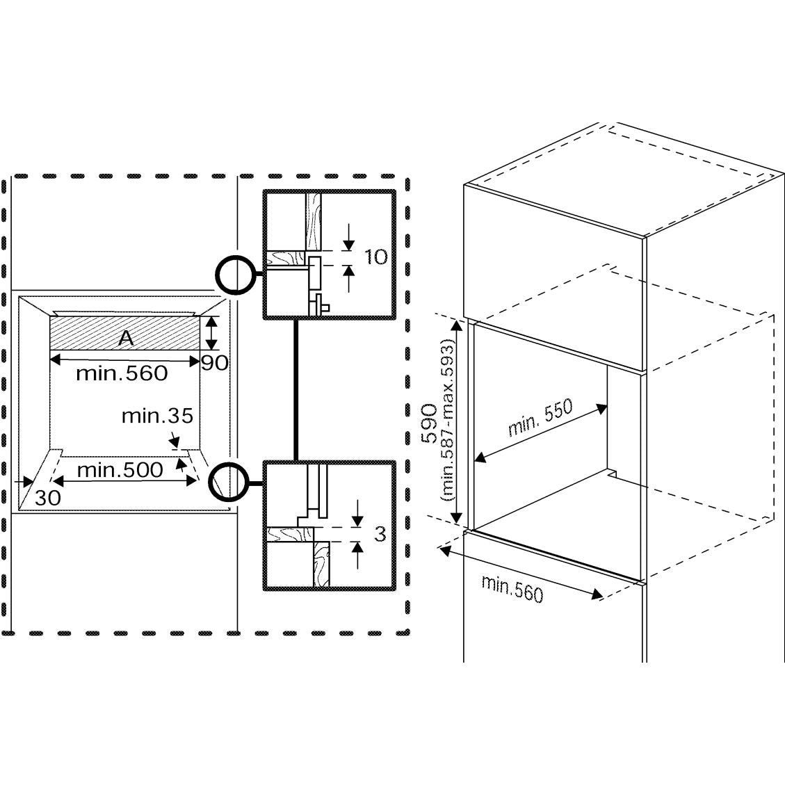 Beko BBIM174N0BE Einbau-Backofen, Sologerät, Schwarzglas, Hydrolyse