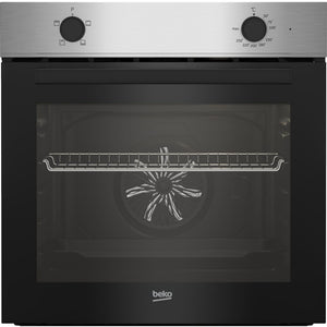 Beko Einbau-Backofen BBIE110N0X Hydrolyse Umluft Sologerät 66 Liter 86721