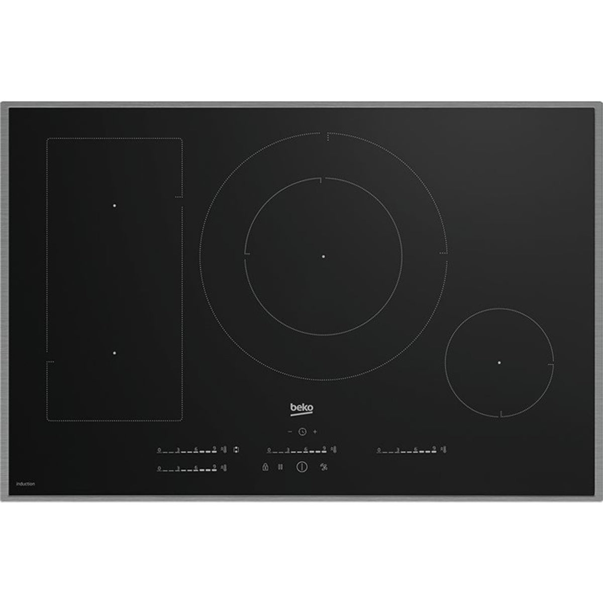 Beko Induktions-Kochfeld HII84700UFTX autark 86849
