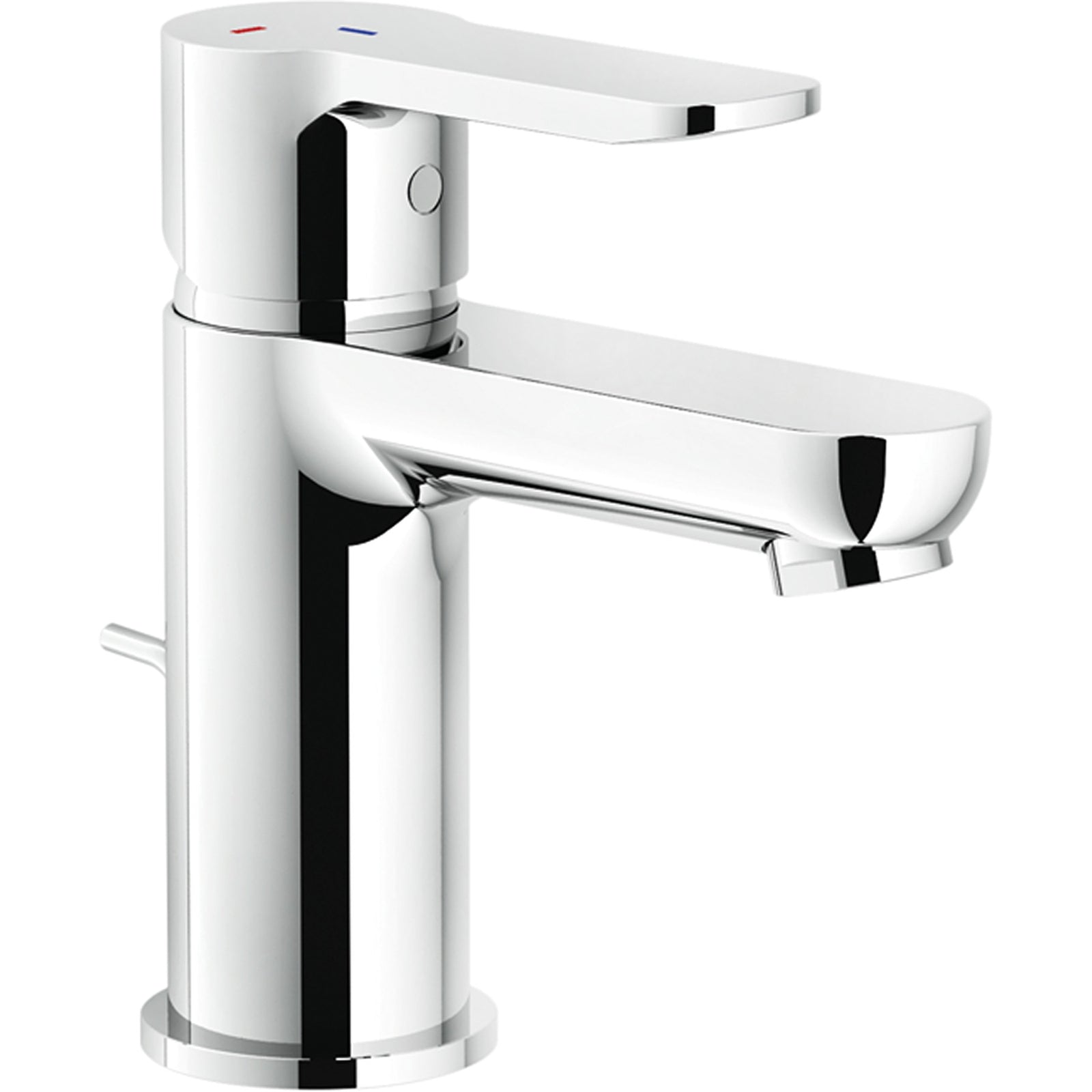 CARLO NOBILI : Lavabo - Mitigeur monocommande ONE, haute pression chromé 17719 10 cm