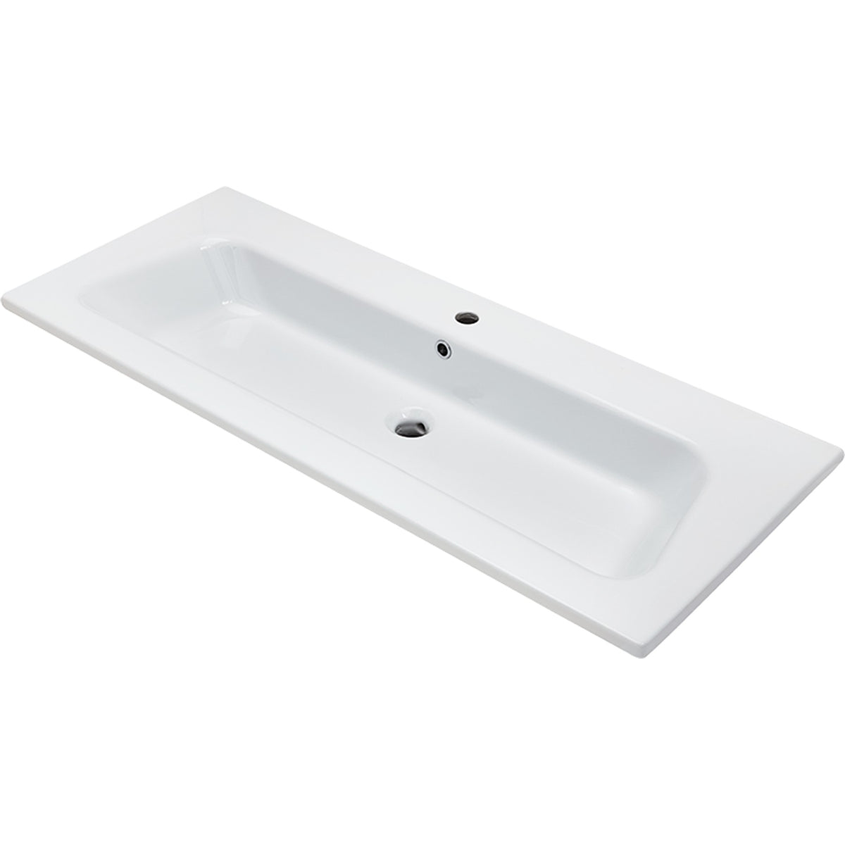 DISEGNO CERAMICA- Moebelwaschtisch LAVABO BLOB 1200- Keramik Weiss Hochglanz 87738 87738
