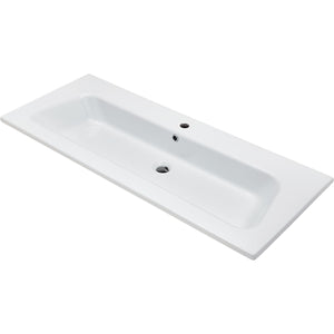 DISEGNO CERAMICA- Moebelwaschtisch LAVABO BLOB 1200- Keramik Weiss Hochglanz 87738 87738