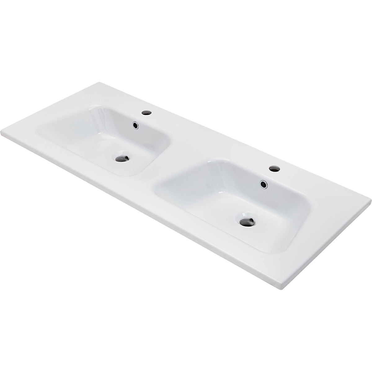 DISEGNO CERAMICA- Moebelwaschtisch LAVABO BLOB 1200 2 V mit 2 Becken- Keramik 87739 87739