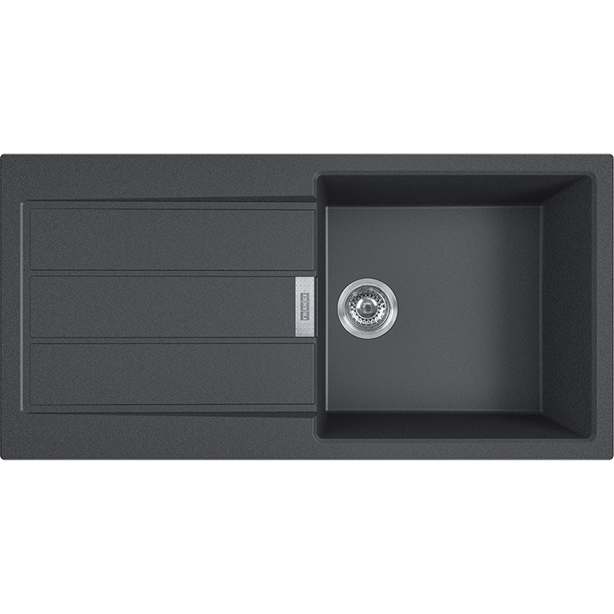 FRANKE- Einbauspuele Sirius S2D 611-100- aus Tectonite Carbon 87188 87188