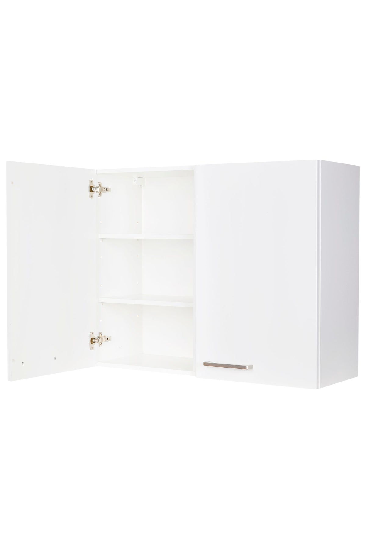 Küchen-Hängeschrank 90cm Wandschrank Küchenschrank Oberschrank weiß nobilia