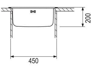 Küchenspüle Rodi New Manaus Einbauspüle Edelstahl Dimensionen
