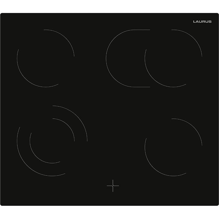 Laurus LCF600ZBK Glaskeramik-Ceran-Kochfeld 60 cm