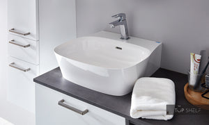 MARMITE Aufsatz-Waschtisch  1 Hahnlochbohrung 60cm breit