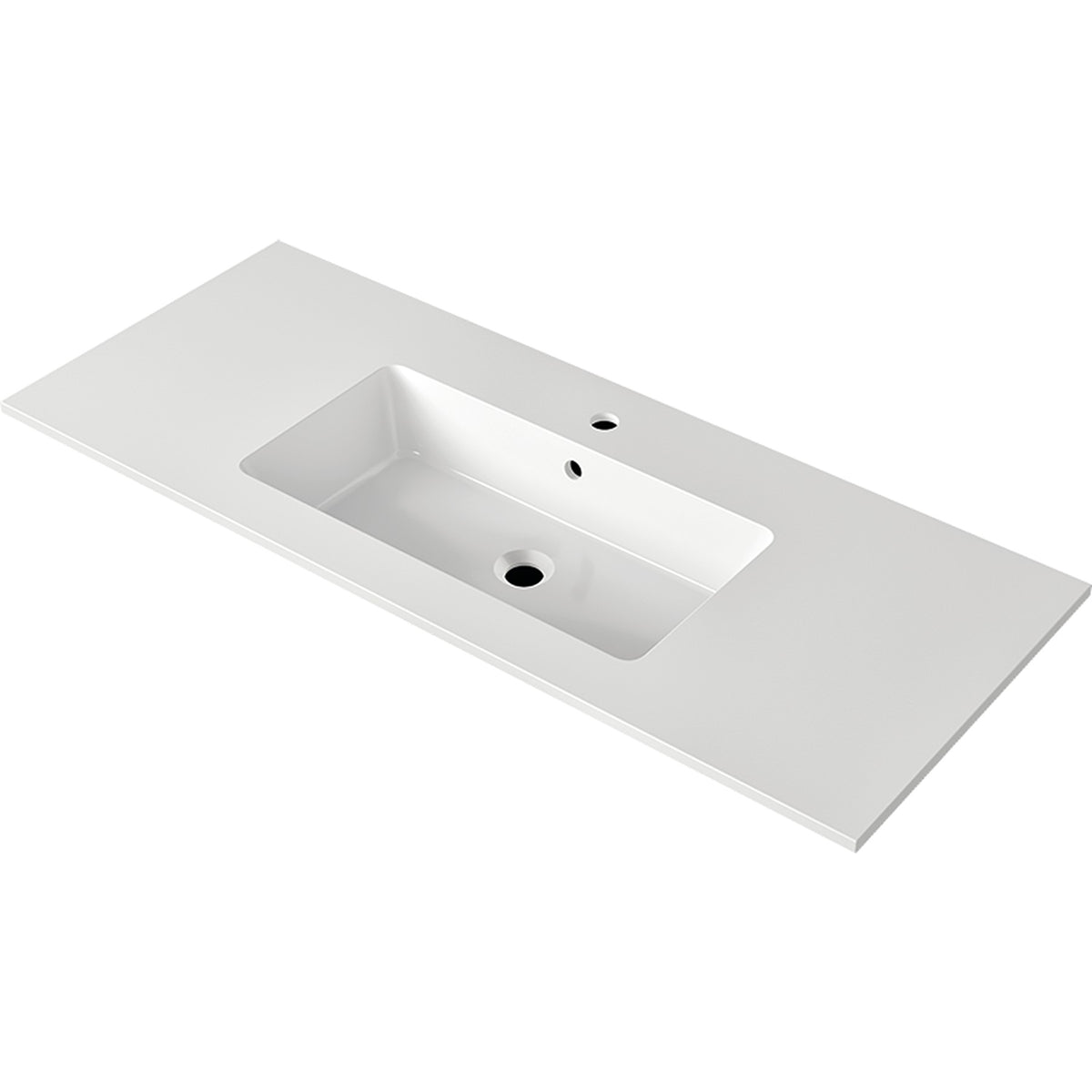 NICOS INTERNATIONAL- Moebelwaschtisch MAX 1210- Mineral Composite Weiss 87751 87751