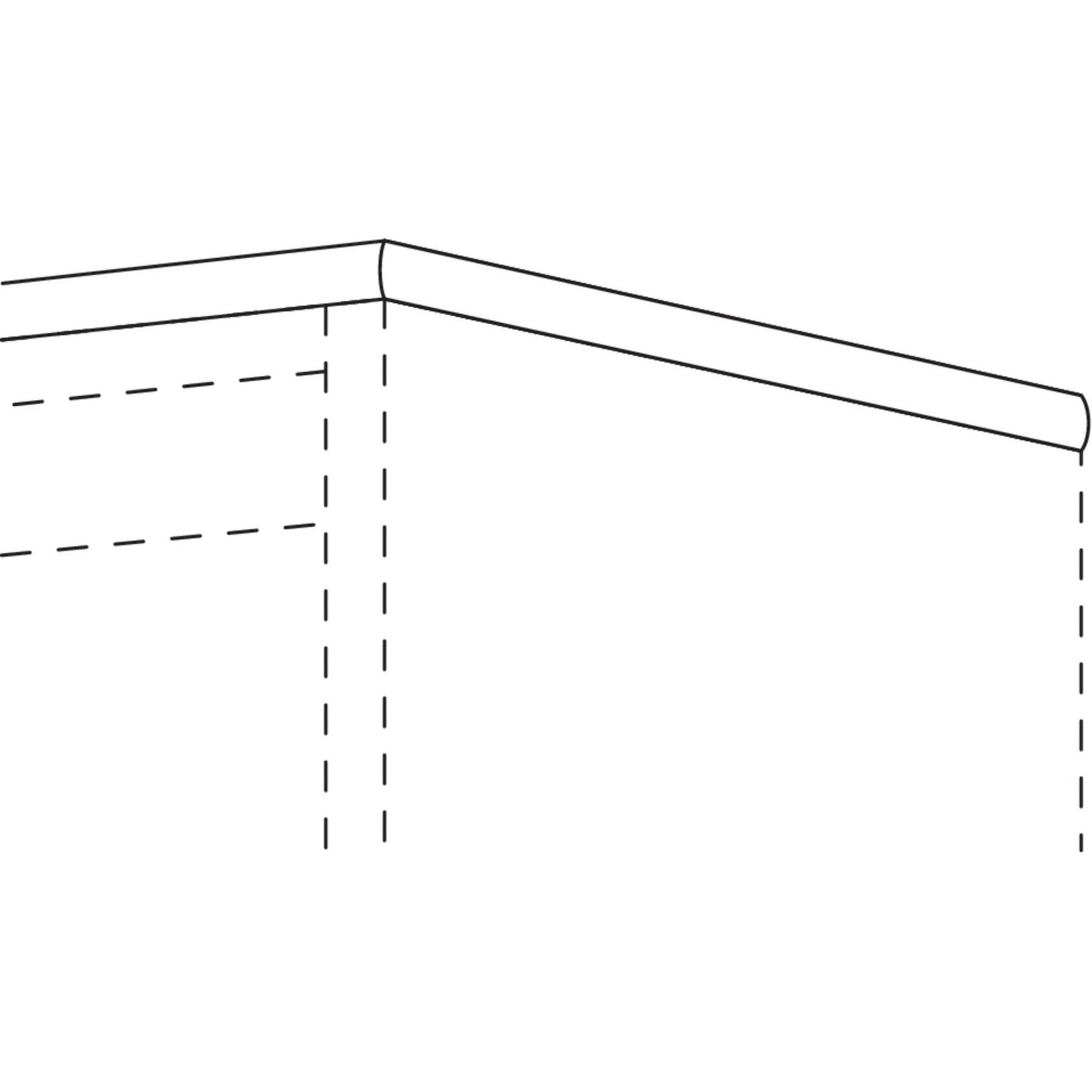 nobilia tablero de cubierta, 16 mm de grosor KBWB1659